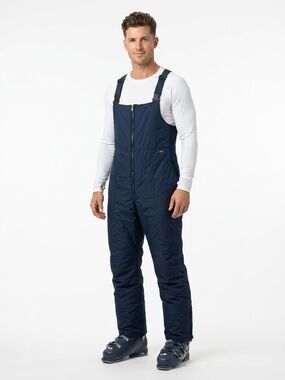 Skyr Winchester Ski Bibs Insulated Snow Pants Navy Blue XXL